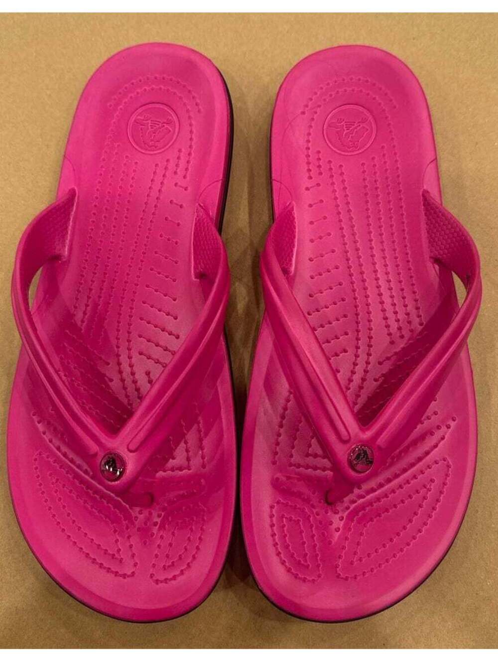 Crocs PINK sandals size men’s 8 women’s 10